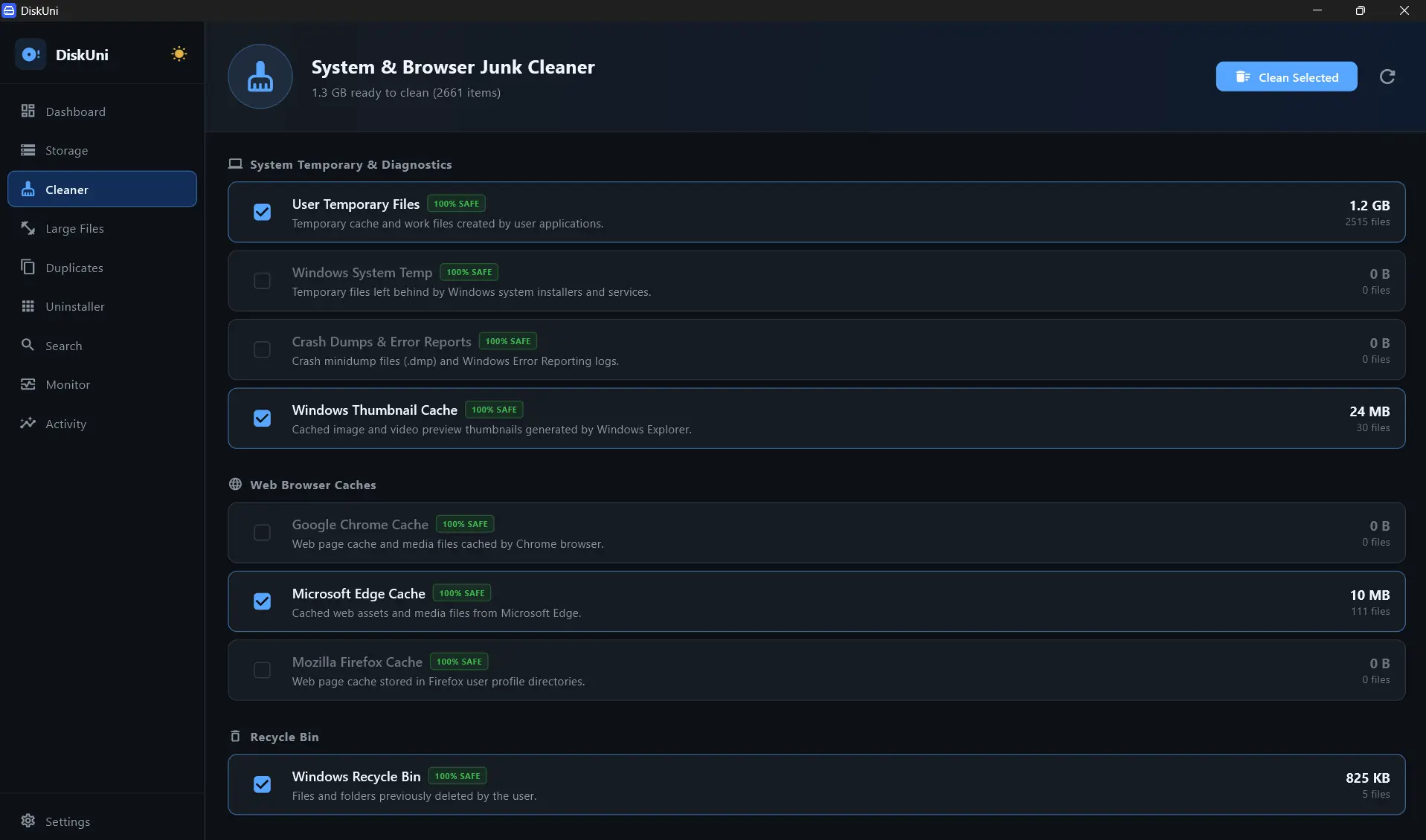 Cleaner Module Interface
